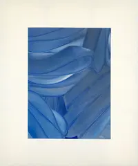 BO-1 by Ed Moses, 2007, acrylic on canvas, sold May 2016