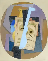 Composition: The Ring by Suzy Frelinghuysen, oil and collage on Masonite, sold May 2016