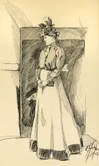 Edward Hopper, Standing Woman, ink and pencil on paper