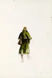 Andrew Wyeth, Loden Coat Study, 1975, watercolor and pencil on paper