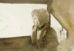 Andrew Wyeth, Untitled, 1972, watercolor and pencil on paper