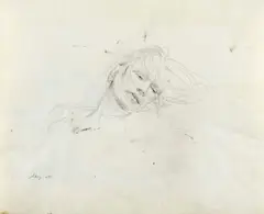 Nude: A Double-Sided Work by Andrew Wyeth, 1972, pencil on paper, offered May 2016