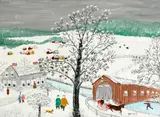 Grandma Moses, Untitled (Winter Scene)
