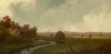 Martin Johnson Heade, Autumn in the Marsh, circa 1866-76, oil on canvas
