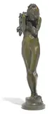 Sweet Grapes by Harriet Whitney Frishmuth, 1927, bronze with greenish-brown patina, offered May 2016