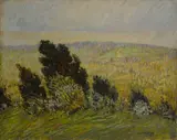 Marsden Hartley, The Cedar Hedge (Spring Breezes and Rains), oil on canvas