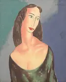 Alfred Maurer, Portrait of Janet
