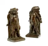 Charles Henry Humphriss, Indian Chiefs: A Pair of Bookends
