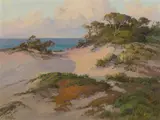 Albert Thomas Derome, Evening, Spanish Bay Dunes, Monterey Bay