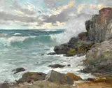 Charles P. Gruppé, Rocky coastline