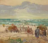 Charles Reiffel, A day at the beach