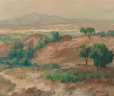 Hills of San Diego by Maurice Braun, oil on canvas, offered Nov 2015
