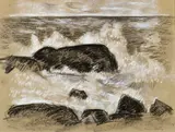Marsden Hartley, Breaking Surf
