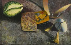 Charles Whedon Rain, Queen of Hearts, tempera on gessoed board
