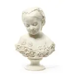 Thomas Ball, La Petite Pensée, carved marble