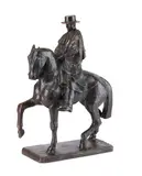 Wilhelm Hunt Diederich, Spanish Rider (El Majo), circa 1920, bronze with brown patina