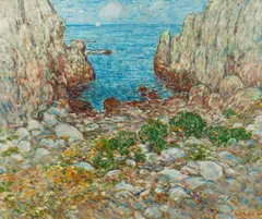 Childe Hassam, The Cove, Isles of Shoals, oil on canvas