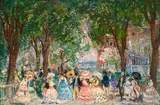 Gifford Beal, Lawn Party, Old Salem