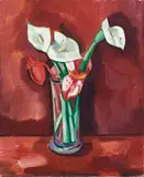 Marsden Hartley, Calla Lilies in a Vase