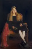 Robert Henri, Portrait of Marcia Ann M. Tucker, oil on canvas