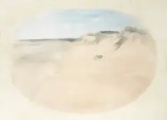Edwin Dickinson, Wellfleet Beach, oil on canvas