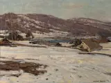 George Gardner Symons, Country Home in Winter