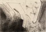 Hassel Smith, Untitled, 1997, graphite on paper