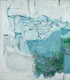 Paul Wonner, Seascape No. 2, 1958, oil on canvas
