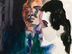 Elmer Bischoff, Untitled, watercolor on paper