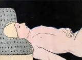 Joan Brown, Untitled (Reclining Torso)