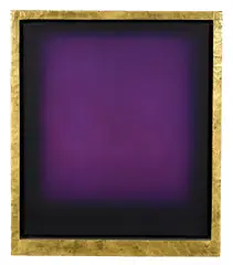 Nightshift 12 by Eric Orr, 1986, oil on canvas with gold leaf and lead on panel, sold Oct 2015