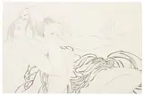 Masami Teraoka, Los Angeles Sushi Series / Torigai and Woman