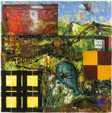 Jennifer Bartlett, Seasons: 2 Summer, 1990, pastel and graphite on paper