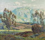 Maurice Braun, Oh colorful California!, oil on canvas