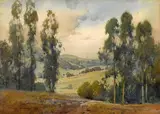 Percy Gray, View through the eucalyptus