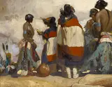 Carl Oscar Borg, Walpi women