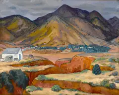 John Sloan, Los Cerrillos, 1923, oil on canvas