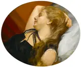 Charles Jean Auguste Escudier, Solitude, oil on canvas