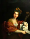 The Cumaean Sibyl by called Il Domenichino Domenico Zampieri, oil on canvas, offered Jul 2015