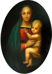 Madonna del Granduca by called Raphael Raffaello Sanzio, oil on canvas laid down on board, sold Jul 2015