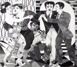 John Grillo, Untitled, 1986, charcoal on paper
