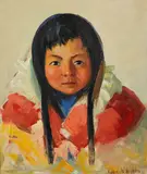 Kathryn W. Leighton, Young Indian girl