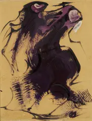 David Alfaro Siqueiros, Esculto-pintura, 1967, acrylic on paper laid down on balsa wood board