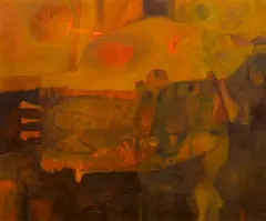Felipe Orlando, Figura (Figure), oil on canvas