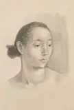 Cabeza de Muchacha (B. 22) by Francisco Zúñiga, 1976, Lithograph on Arches paper, offered Apr 2015