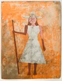 La Campesina, from Mujeres (P. 120) by Rufino Tamayo, 1969, Lithograph in colors on wove paper, sold Apr 2015