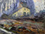 Joseph Raphael, The artist's home, oil on canvas