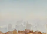 Gunnar Widforss, San Francisco in the fog