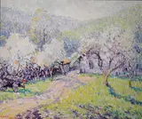 William Clapp, Farmhouse in spring