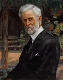 Joseph Kleitsch, Portrait of Isaac Jenkinson Frazee, oil on canvas